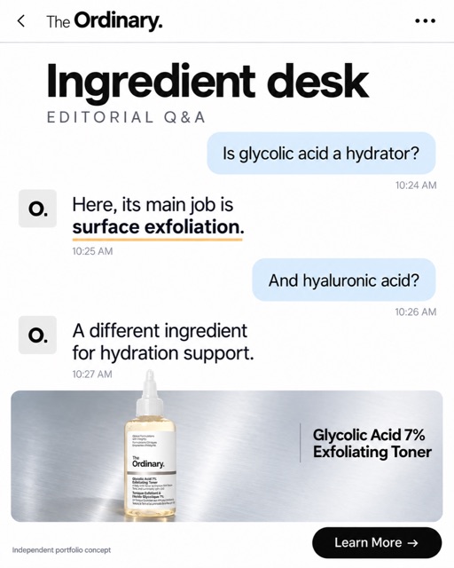 The Ordinary 07 — Editorial Q&A