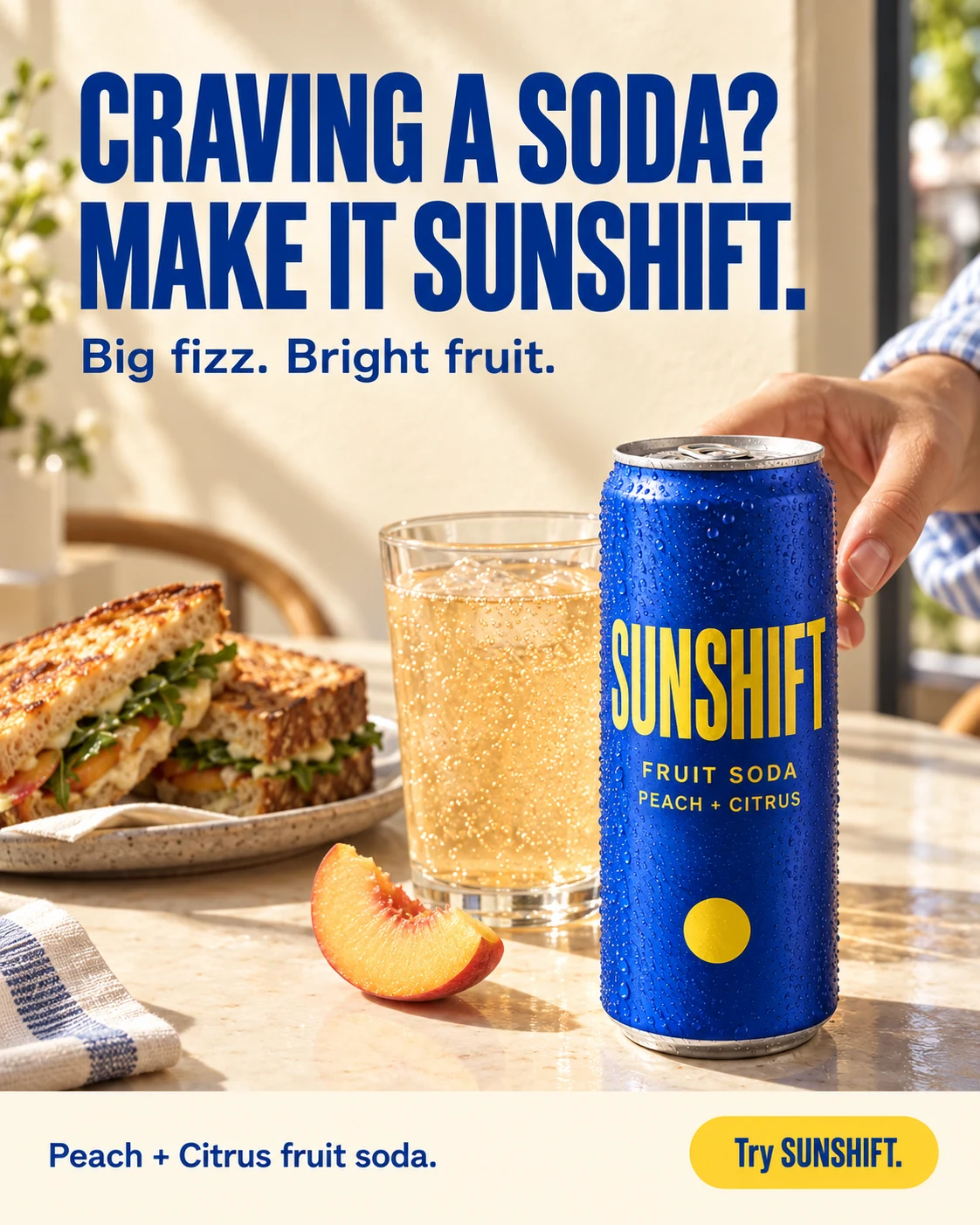 SUNSHIFT Headline + occasion ad variation